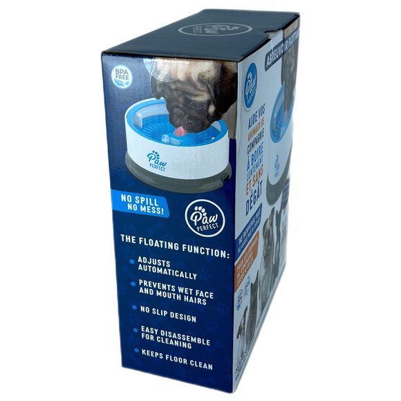 Paw Perfect Floating Water Bowl for Dogs and Cats by Bell + Howell ASOTV NIB - Picture 2 of 3